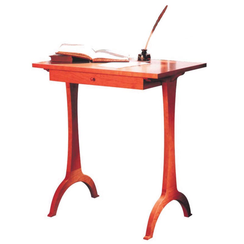 Shaker Style Side Table Desk Woodworking Plan Wood Magazine