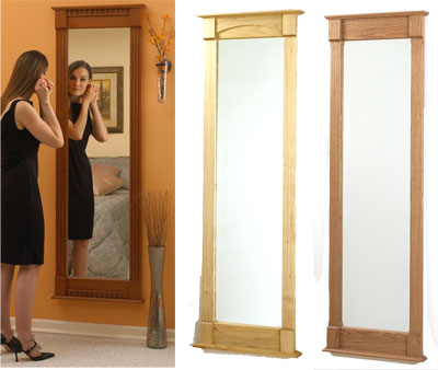 Full Length Wall Mirror Woodworking, Full Length Wooden Wall Mirror