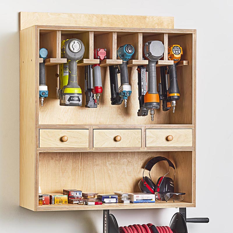 staple gun holder