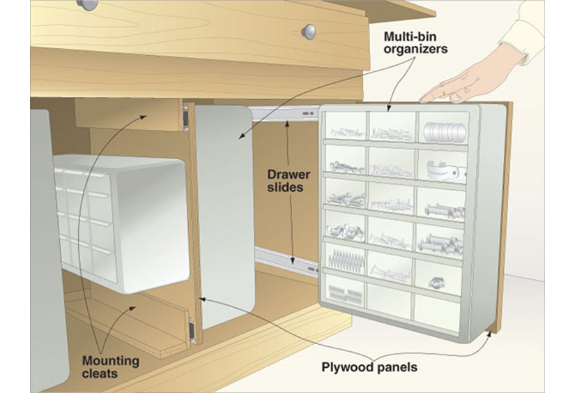 Maximize Storage With Vertical Drawers