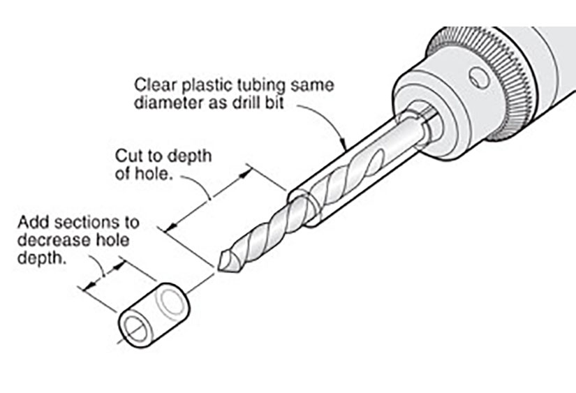 drill depth