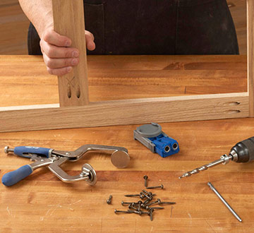 Pocket Hole Joinery with the Kreg Jig