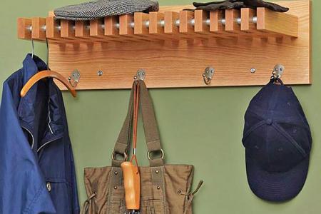 Coat and Hat Hanger Woodworking Plan | WOOD Magazine