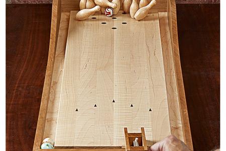 Tabletop Bowling Game Woodworking Plan | WOOD Magazine