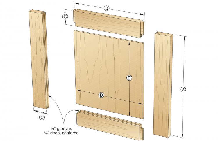 Simple frame-and-panel doors in 30 minutes | WOOD Magazine