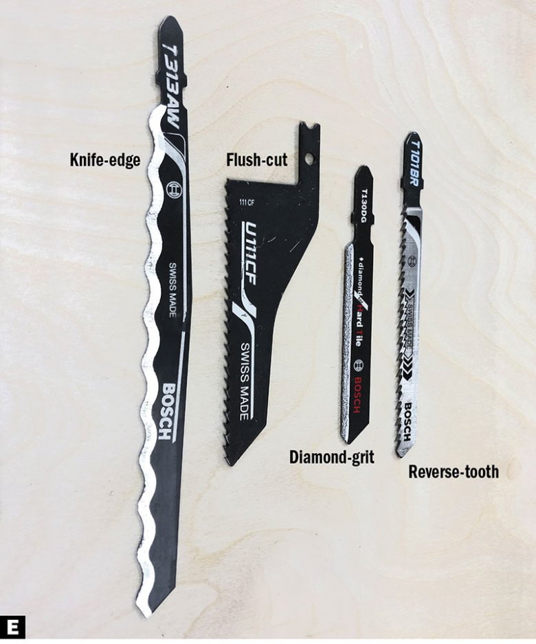 Choosing Jigsaw Blades WOOD Magazine