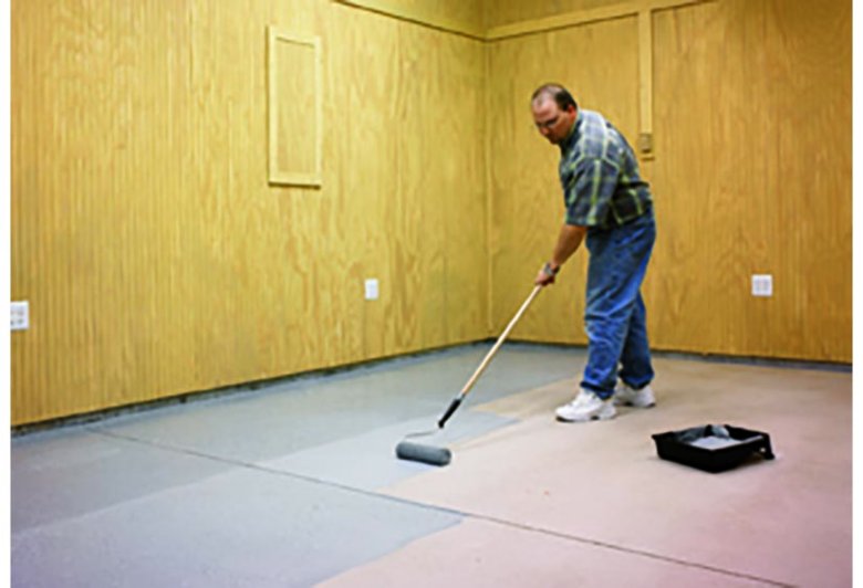 Painting a concrete shop floor | WOOD Magazine