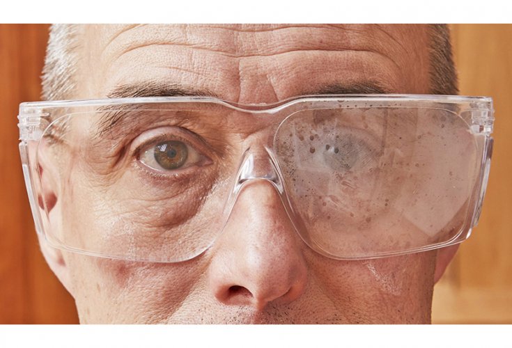 How do I prevent fogging on safety glasses? WOOD Magazine