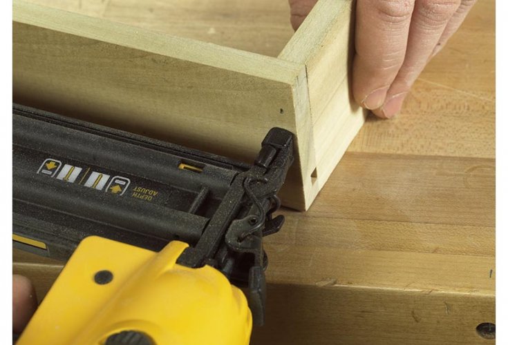 Airpowered showdown Brad nailer vs. finish nailer WOOD Magazine