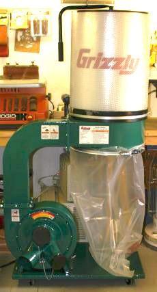 Grizzly 2 HP Dust Collector