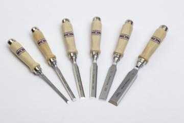 Traditional Woodworker Bevel-Edge Bench Chisels