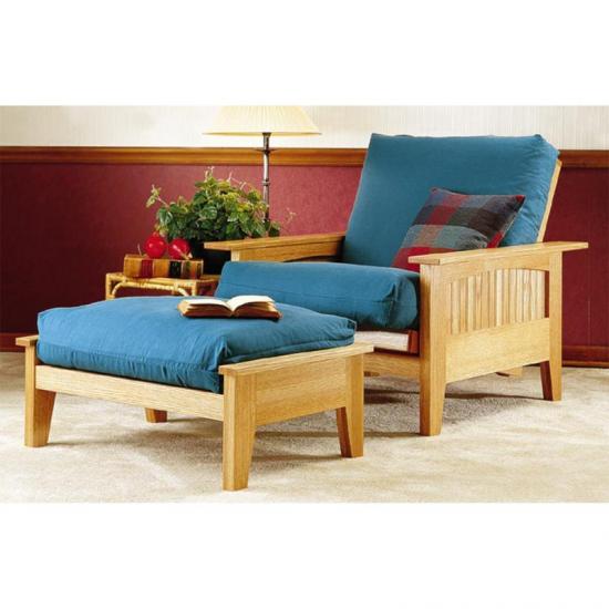 Fantastic Mission Futon Suite Chair And Ottoman Woodworking Plan