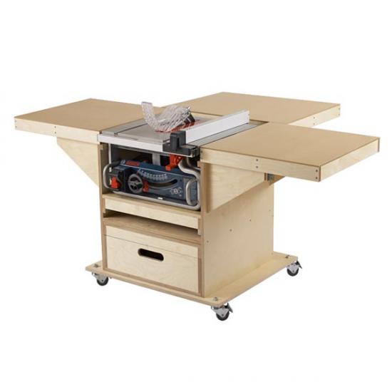 Quick-Convert Tablesaw/Router Station Woodworking Plan WOOD Magazine
