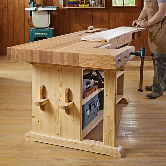 Make-a-statement Workbench Woodworking Plan WOOD Magazine