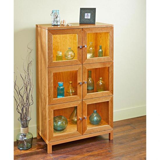 Illuminated Curio Cabinet Woodworking Plan | WOOD Magazine