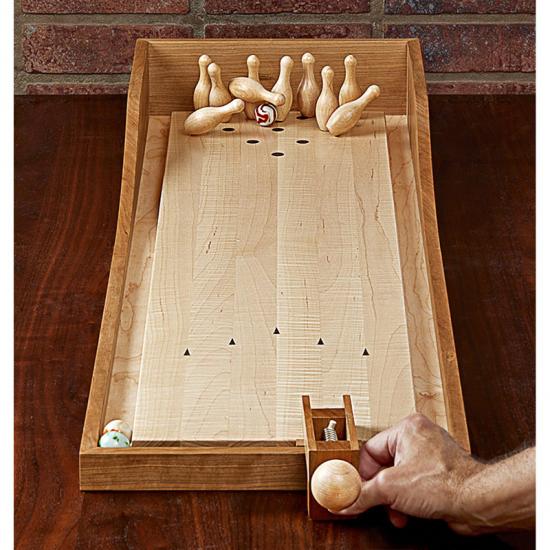 Tabletop Bowling Game Woodworking Plan WOOD Magazine