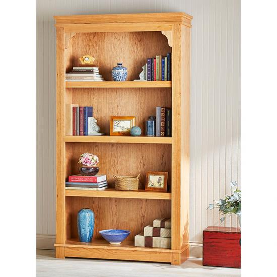 Hidden-Drawer Bookcase Woodworking Plan WOOD Magazine