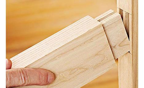 For maximum strength, try the double mortise-and-tenon joint