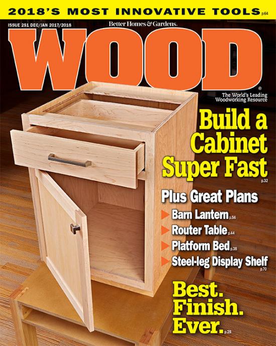 December/January 2017/2018 WOOD Magazine