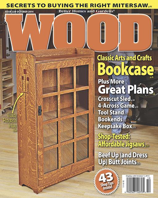 October 2018 Page 2 Wood, Arts And Crafts Bookcase Plans